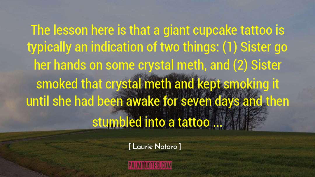 Crystal Meth quotes by Laurie Notaro