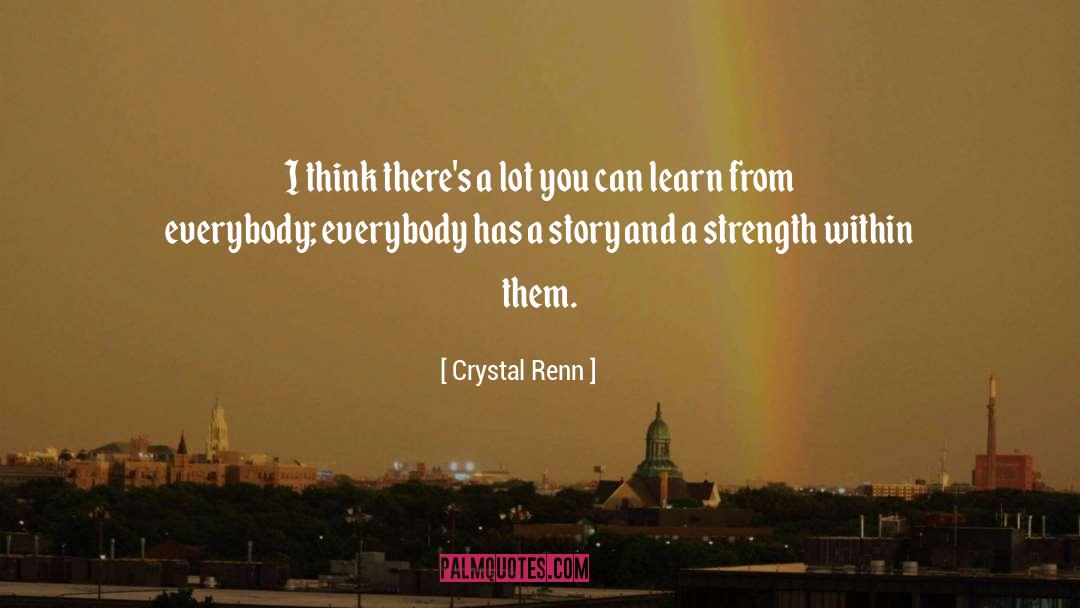 Crystal quotes by Crystal Renn