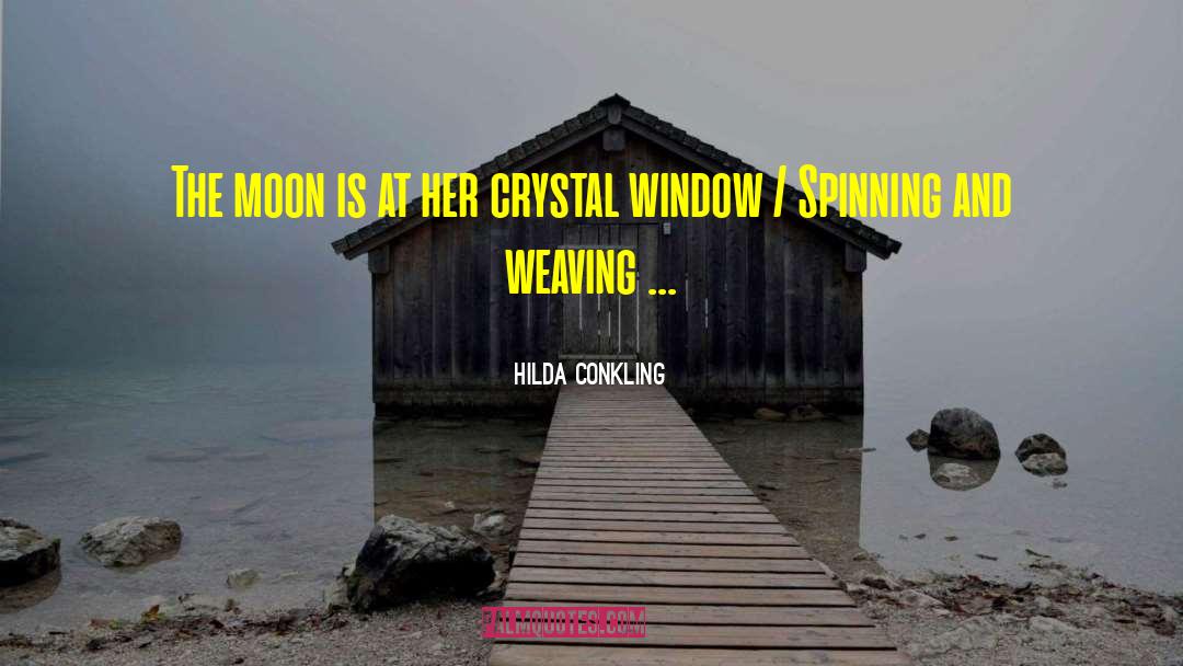 Crystals quotes by Hilda Conkling