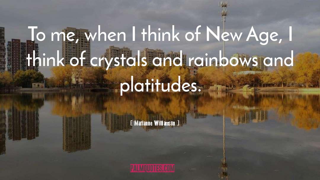 Crystals quotes by Marianne Williamson