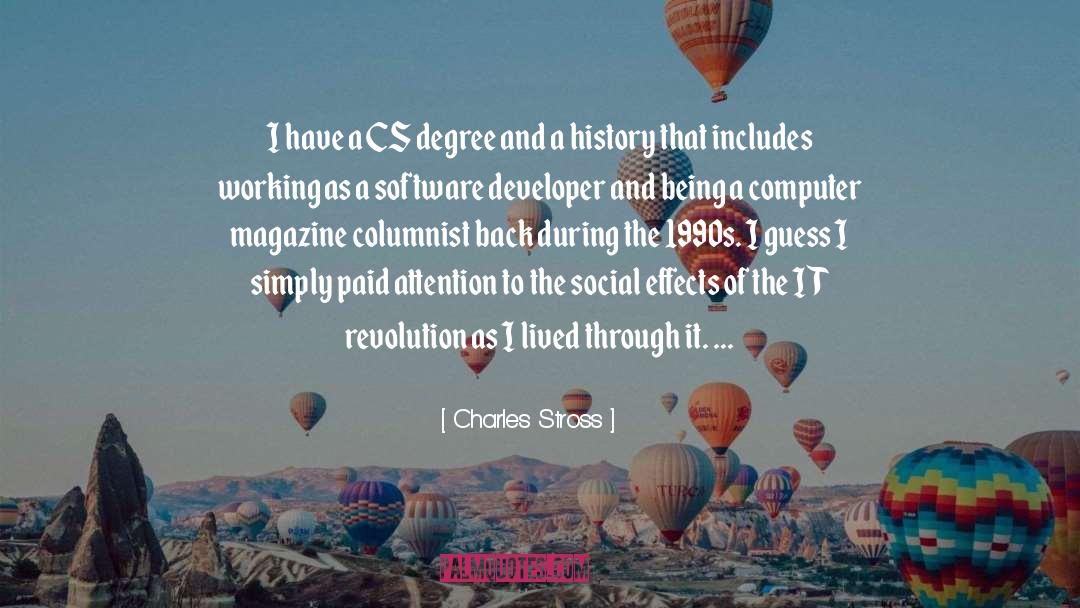 Cs quotes by Charles Stross