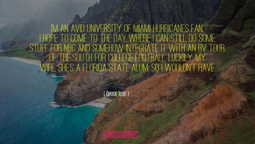 Csi Miami quotes by Chuck Todd