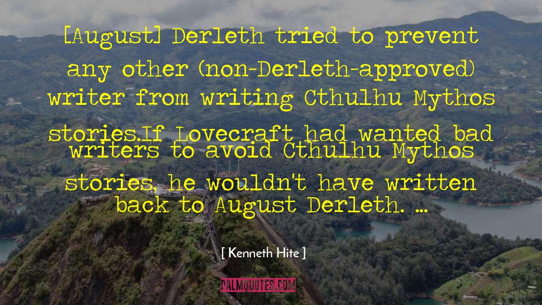 Cthulhu quotes by Kenneth Hite