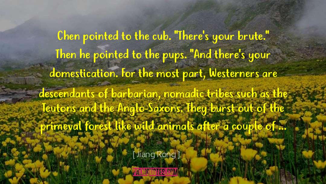 Cub quotes by Jiang Rong