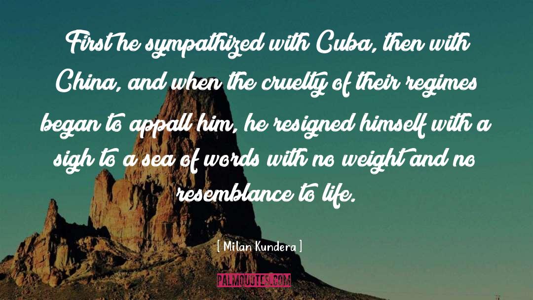 Cuba quotes by Milan Kundera