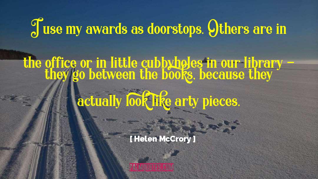 Cubbyholes quotes by Helen McCrory