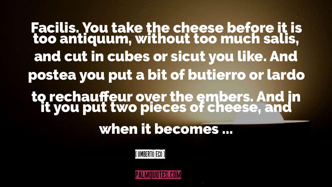 Cubes quotes by Umberto Eco