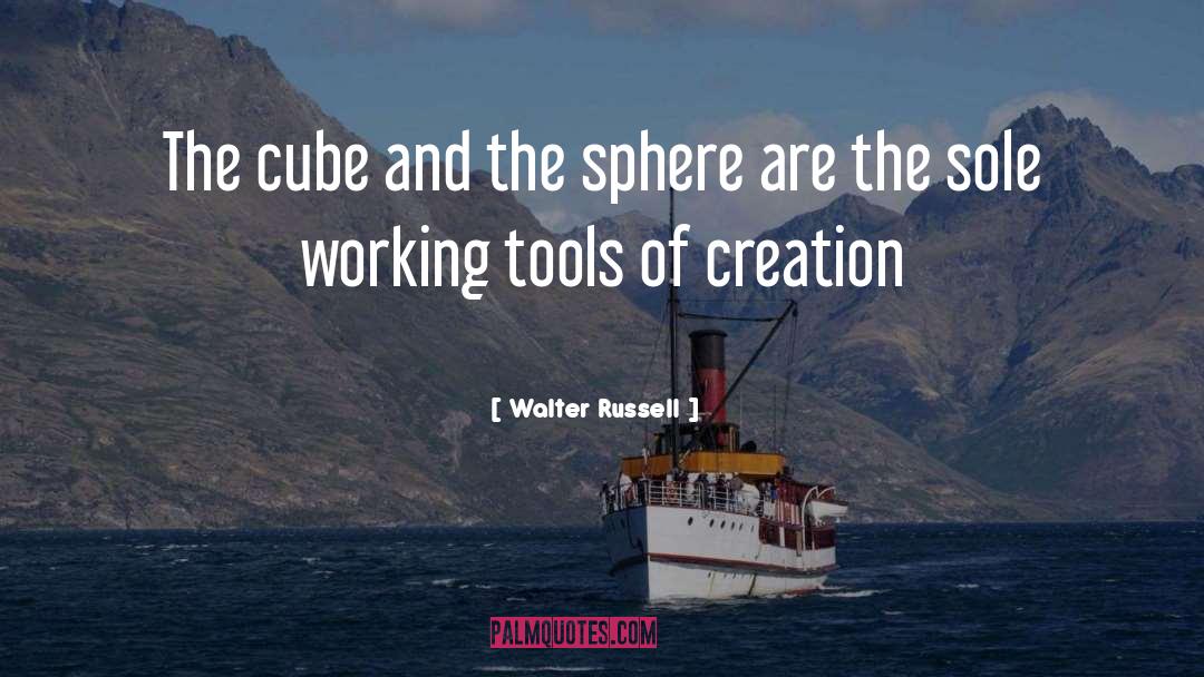 Cubes quotes by Walter Russell