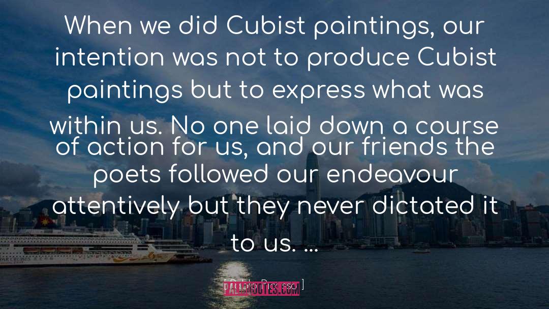 Cubist quotes by Pablo Picasso