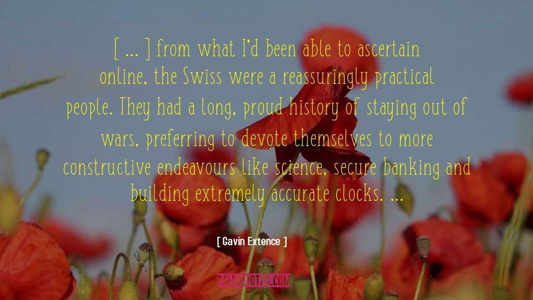 Cuckoo Clocks quotes by Gavin Extence