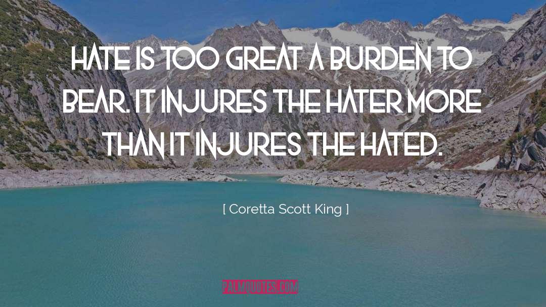 Cuddle Bear quotes by Coretta Scott King