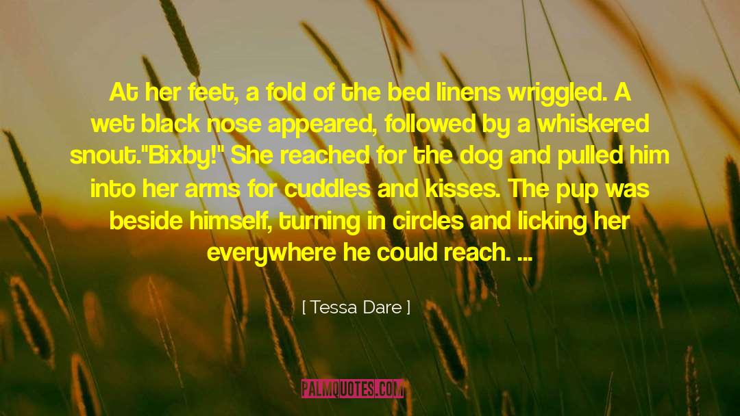 Cuddles quotes by Tessa Dare