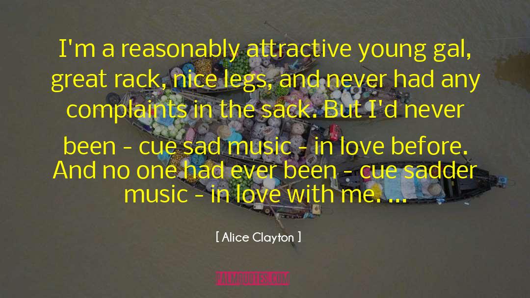 Cue quotes by Alice Clayton