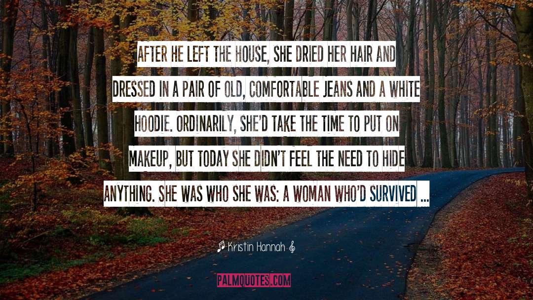 Cuffed Jeans quotes by Kristin Hannah