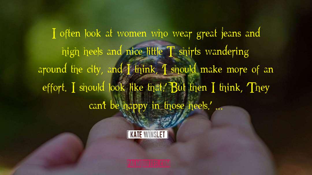 Cuffed Jeans quotes by Kate Winslet