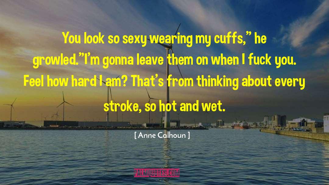 Cuffs quotes by Anne Calhoun