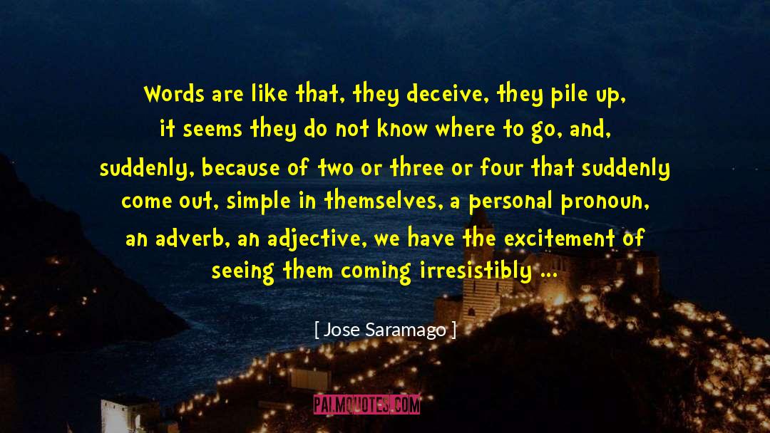 Cuidadoso Adverb quotes by Jose Saramago