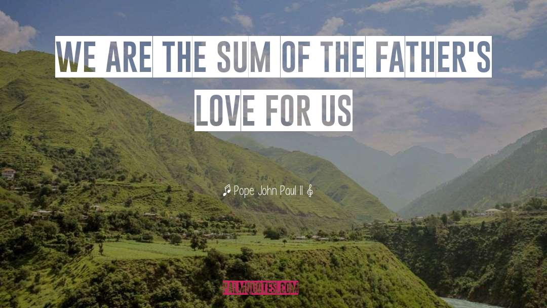 Culinary Love quotes by Pope John Paul II