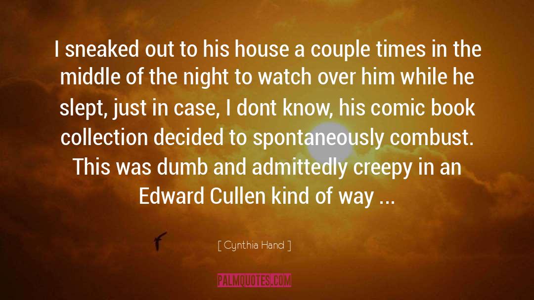 Cullen Witter quotes by Cynthia Hand