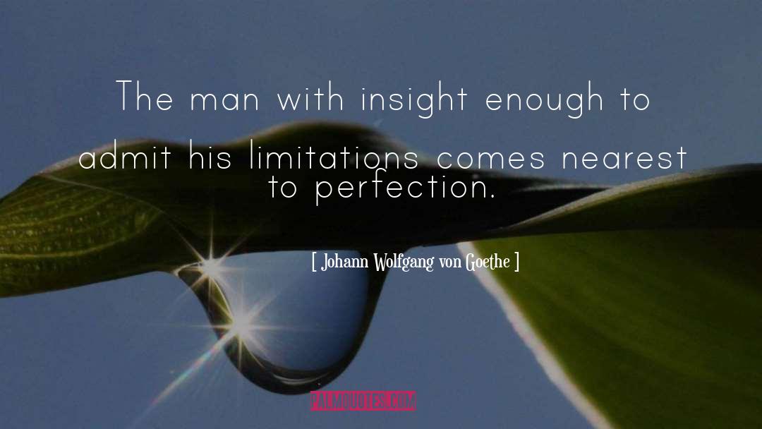 Culminating Insight quotes by Johann Wolfgang Von Goethe