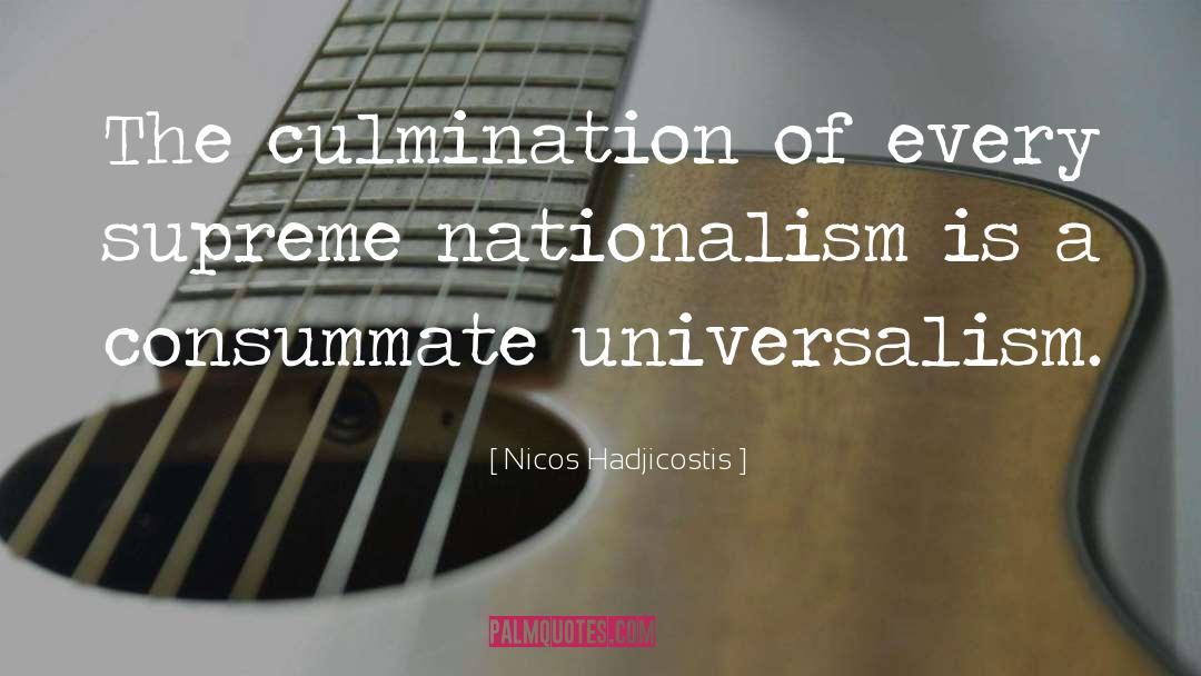 Culmination quotes by Nicos Hadjicostis