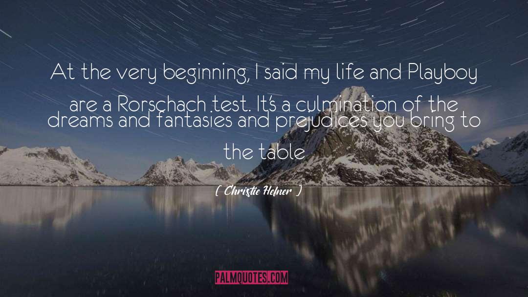 Culmination quotes by Christie Hefner