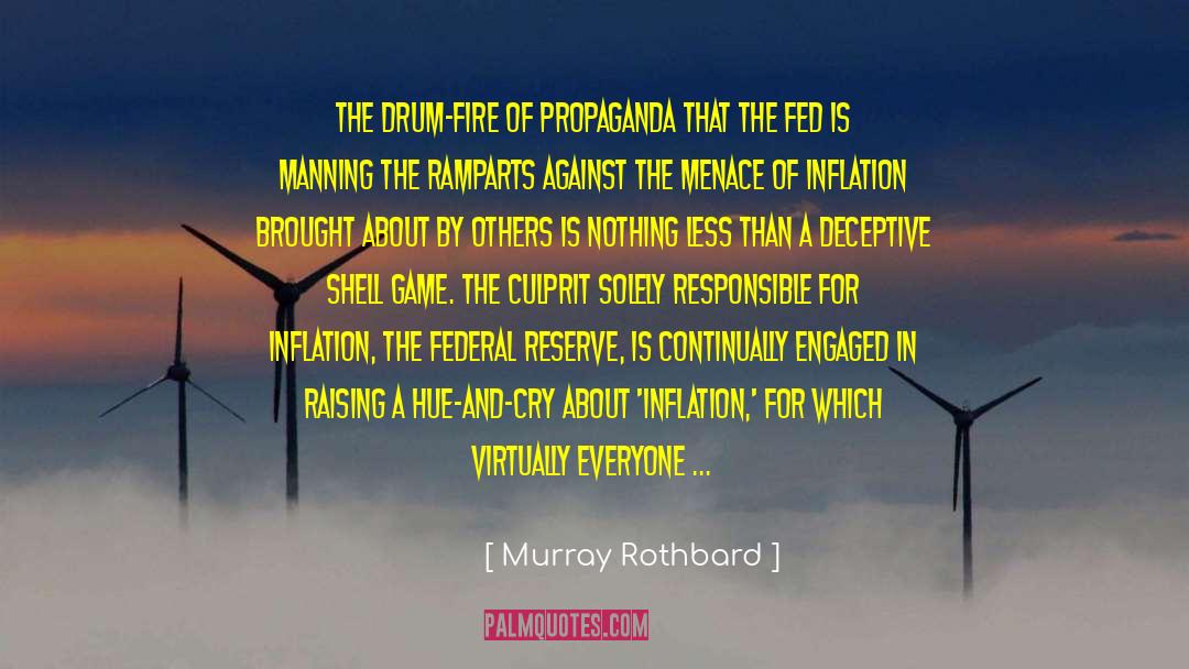 Culprit quotes by Murray Rothbard