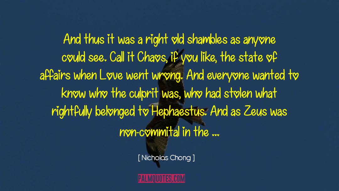 Culprit quotes by Nicholas Chong