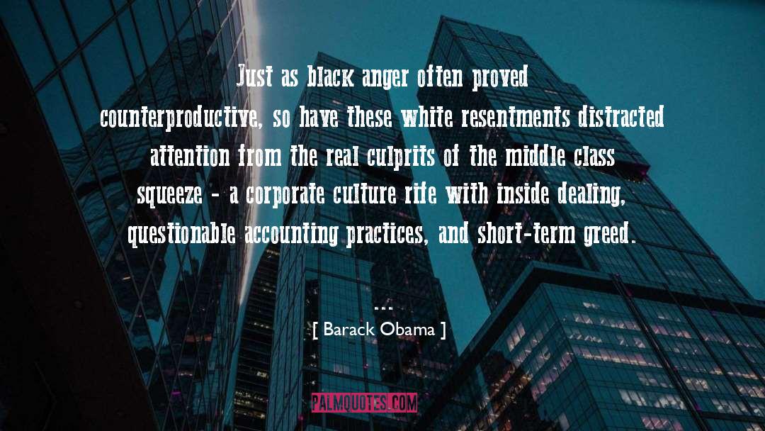 Culprits quotes by Barack Obama