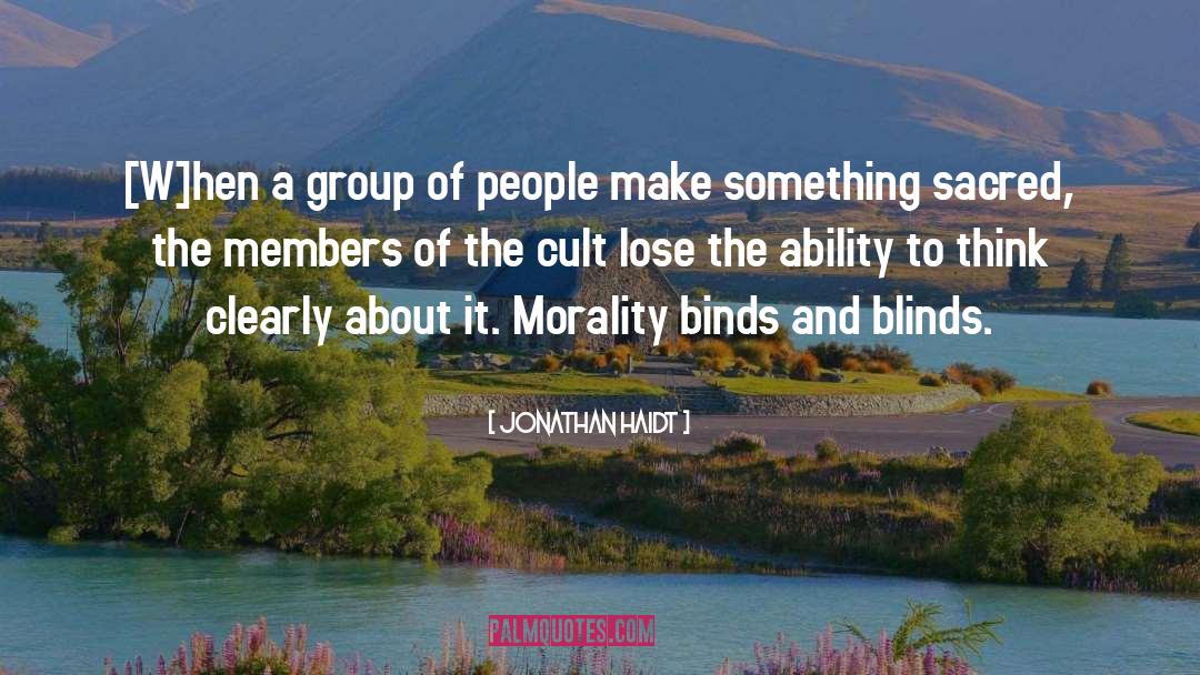 Cult Fave quotes by Jonathan Haidt