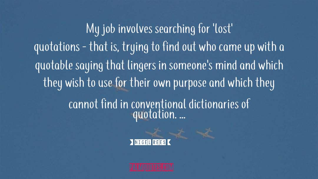Cult Of Jobs quotes by Nigel Rees