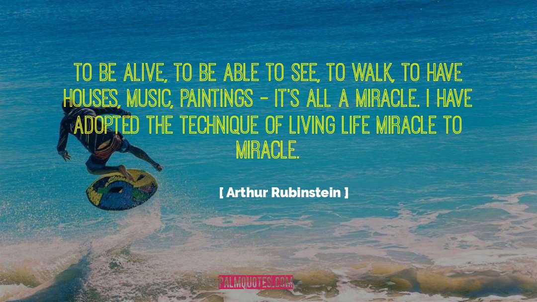 Cult Technique quotes by Arthur Rubinstein