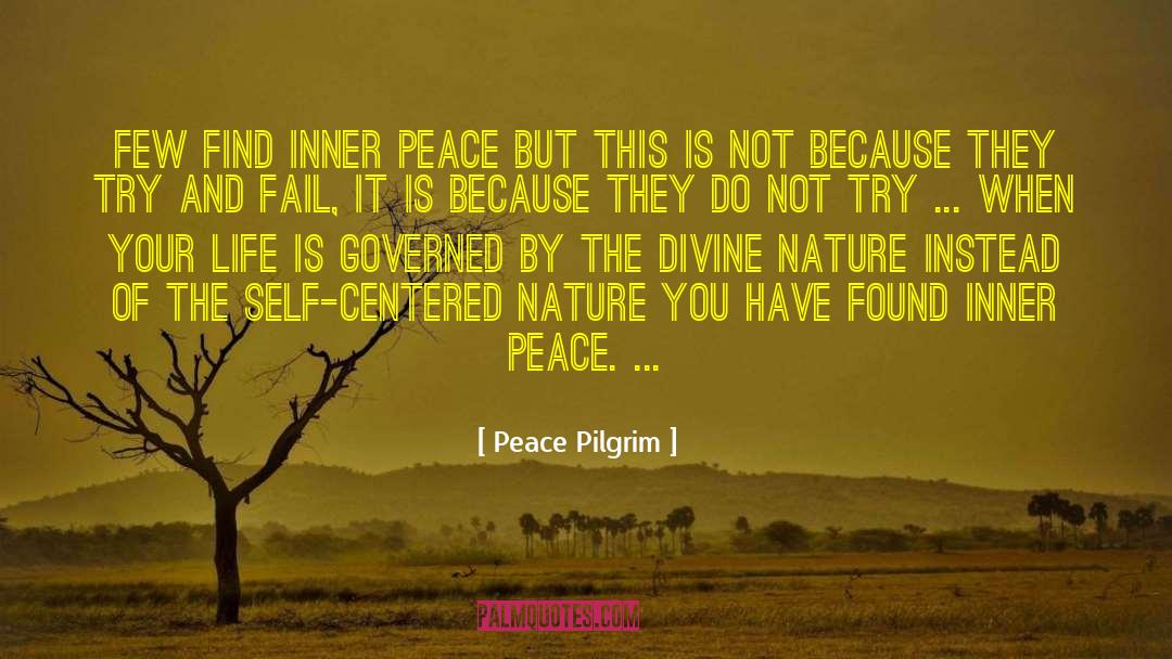 Cultivate Inner Peace quotes by Peace Pilgrim