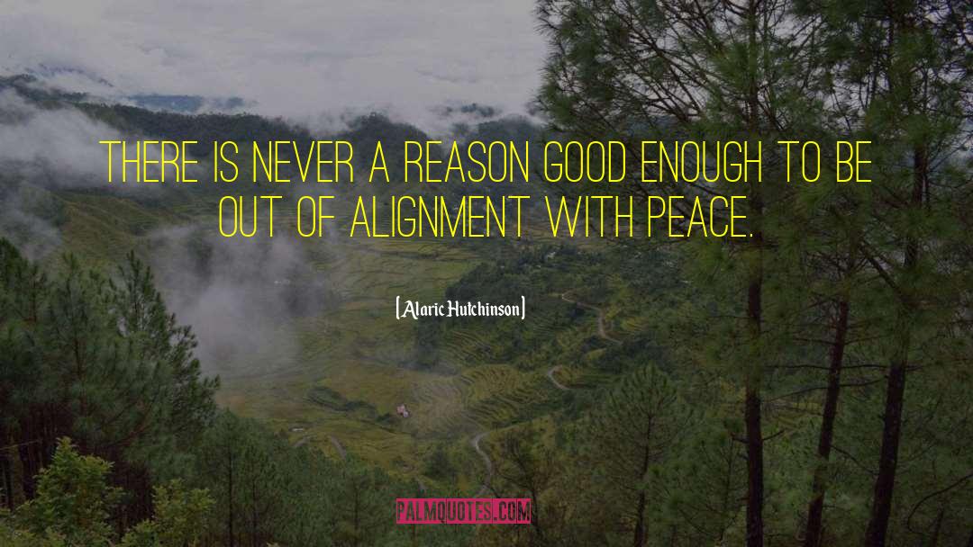 Cultivate Inner Peace quotes by Alaric Hutchinson