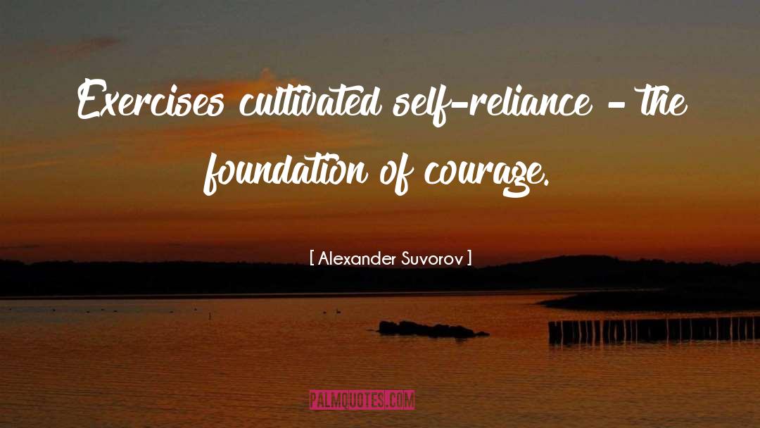 Cultivated quotes by Alexander Suvorov