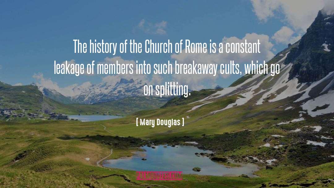 Cults quotes by Mary Douglas