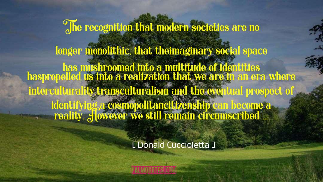 Cultural Awareness quotes by Donald Cuccioletta