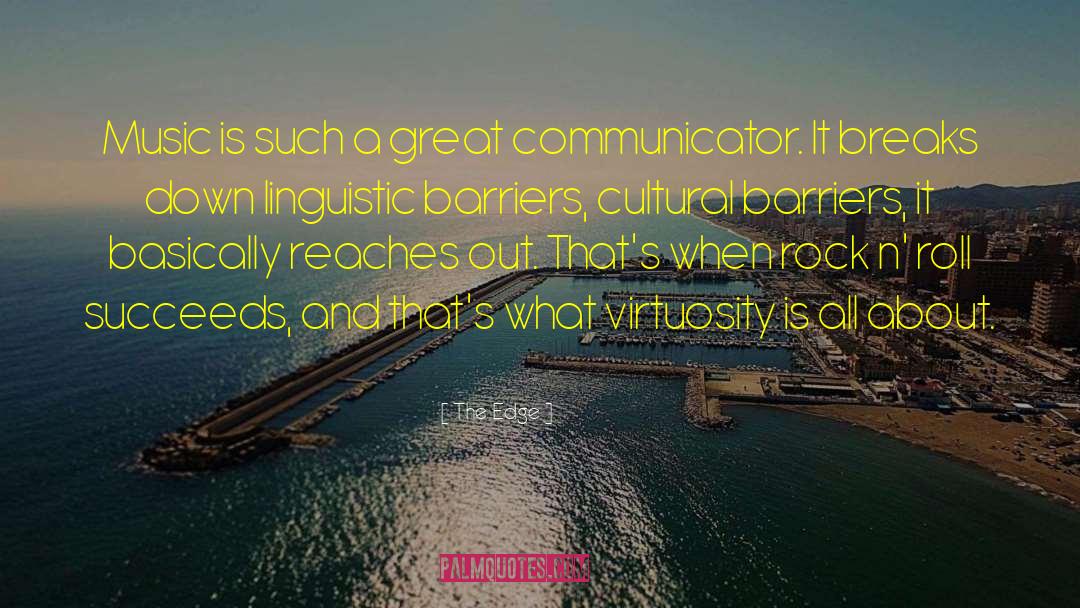 Cultural Barriers quotes by The Edge