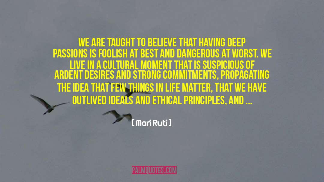 Cultural Change quotes by Mari Ruti