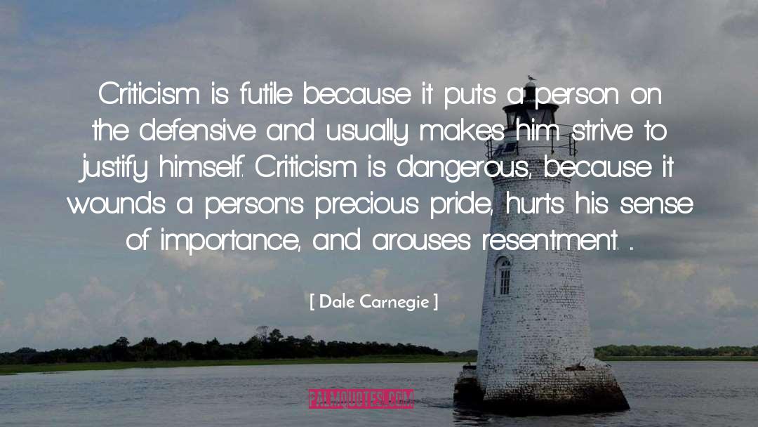 Cultural Criticism quotes by Dale Carnegie