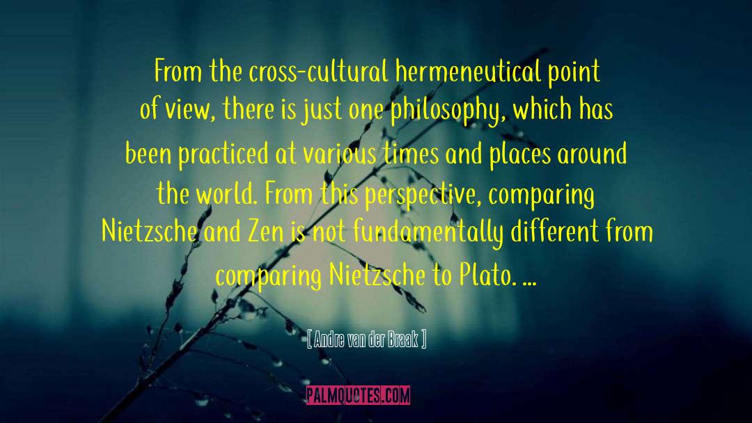 Cultural Cross Fertilization quotes by Andre Van Der Braak
