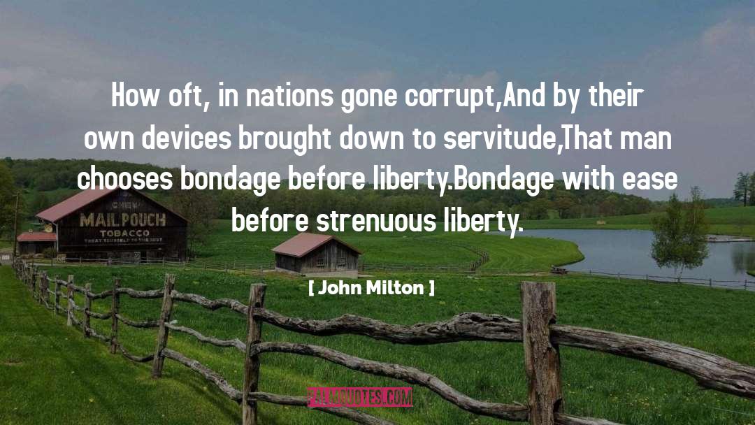 Cultural Decay quotes by John Milton
