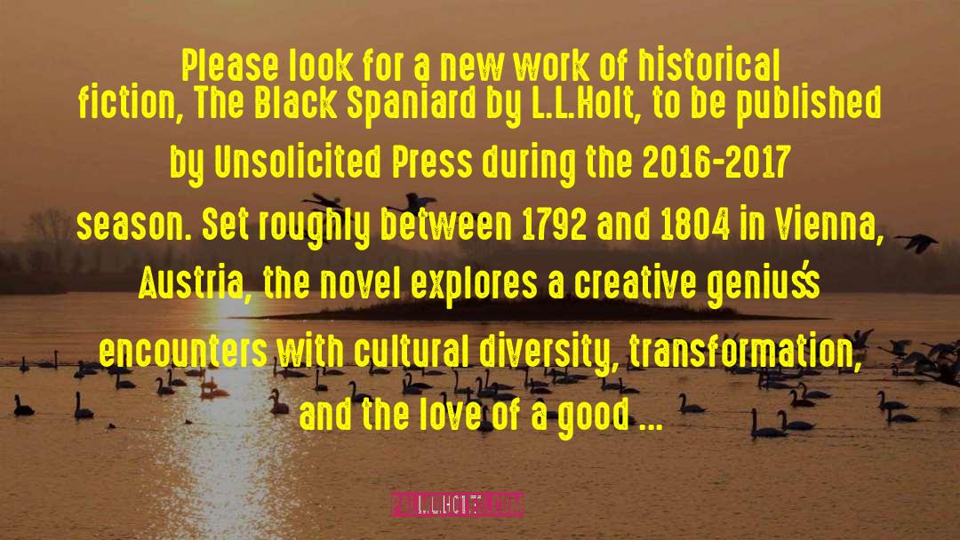 Cultural Diversity quotes by L.L.Holt