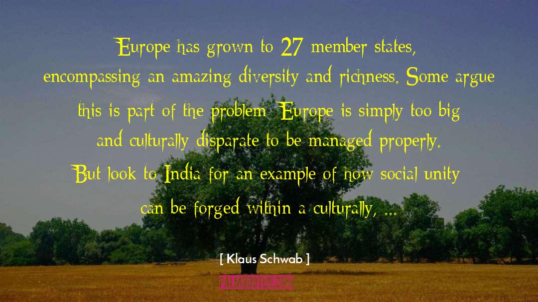 Cultural Diversity quotes by Klaus Schwab