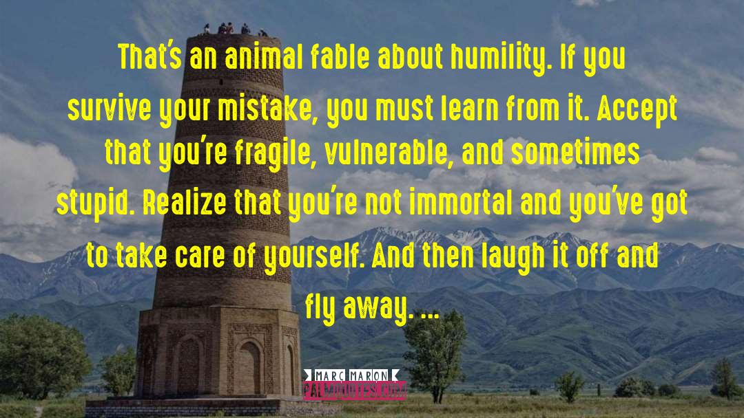 Cultural Humility quotes by Marc Maron