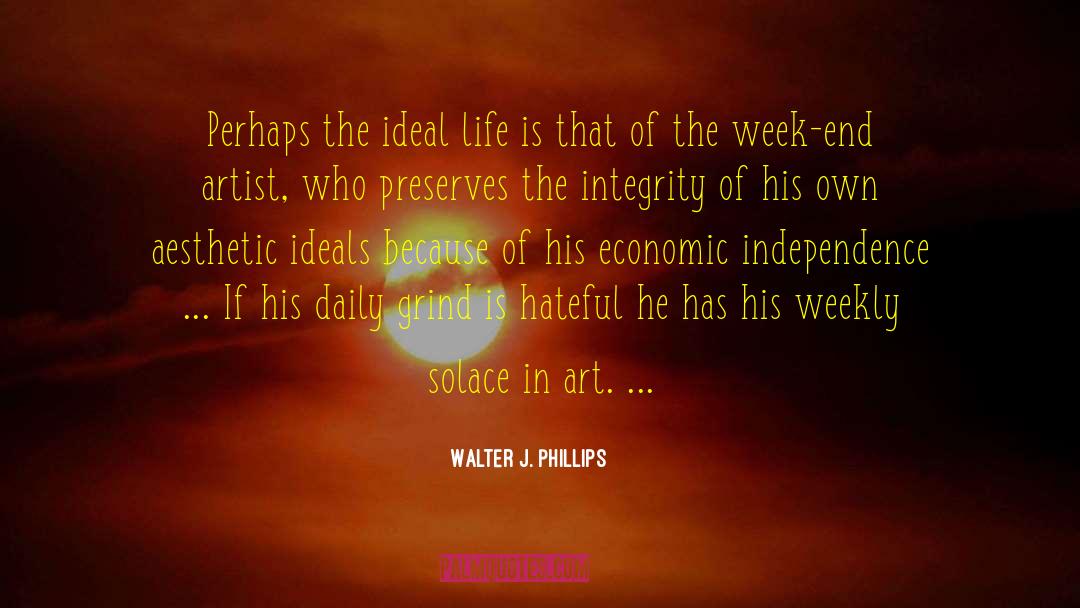 Cultural Independence quotes by Walter J. Phillips