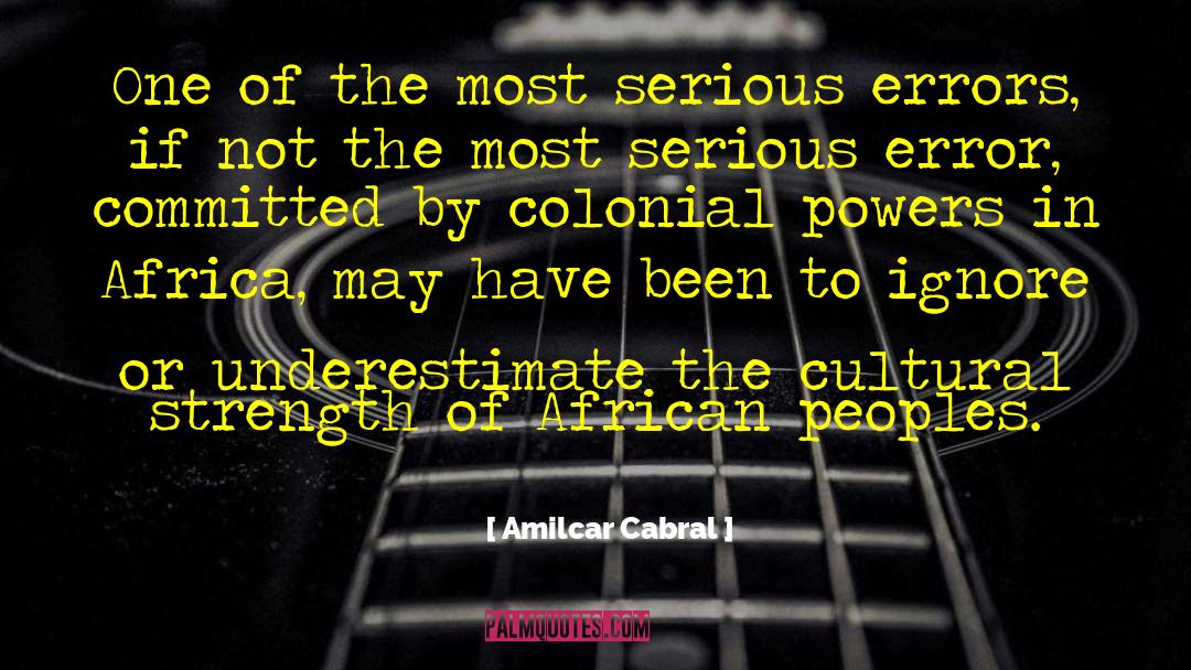 Cultural Inheritance quotes by Amilcar Cabral