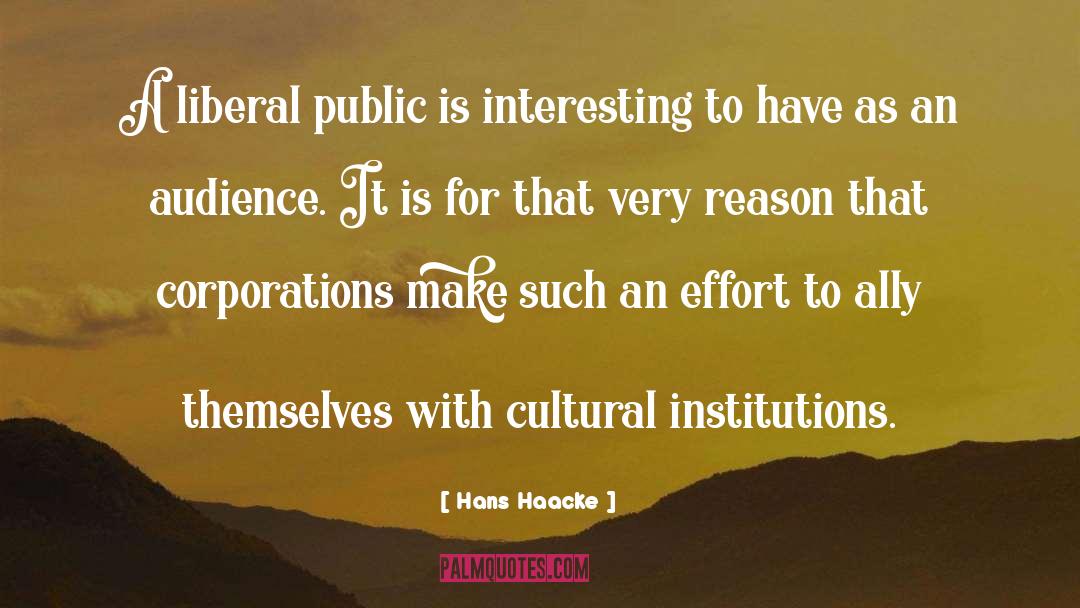 Cultural Inheritance quotes by Hans Haacke