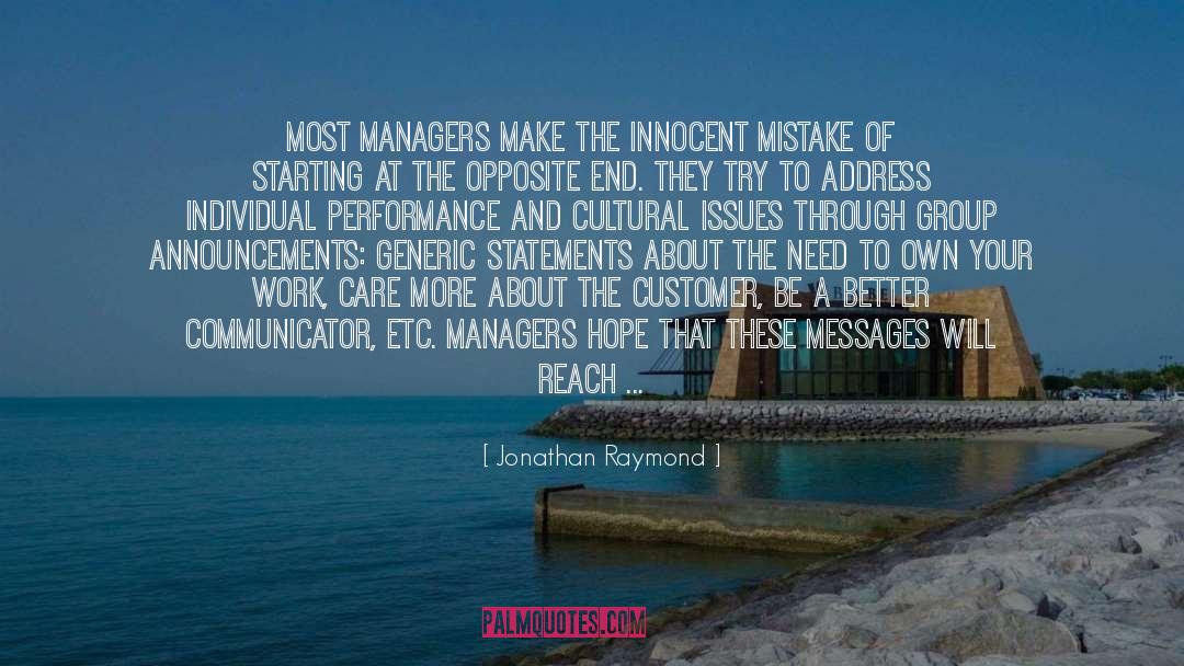 Cultural Issues quotes by Jonathan Raymond