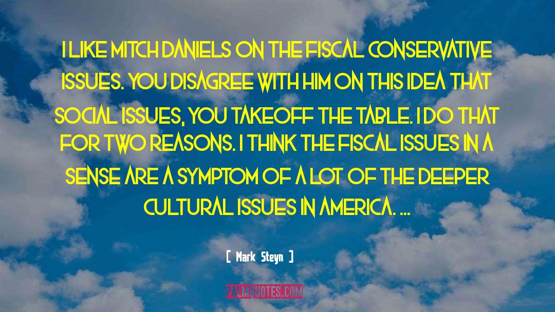 Cultural Issues quotes by Mark Steyn
